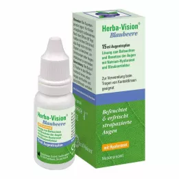 HERBA-VISION Krople do oczu o zapachu borówki, 15 ml
