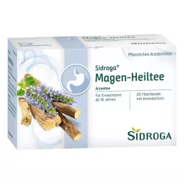 SIDROGA Torebki filtrujące do herbaty leczniczej na żołądek, 20 x 2,25 g