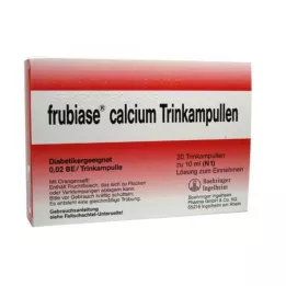 FRUBIASE CALCIUM T Ampułki do picia 20 szt