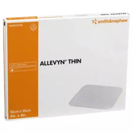 ALLEVYN Cienki opatrunek na rany 10x10 cm, 5 szt