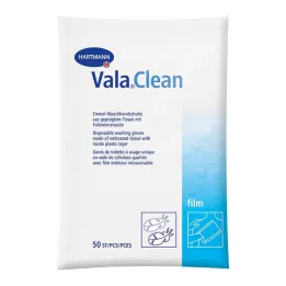 VALACLEAN Rękawice foliowe do mycia, 50 sztuk