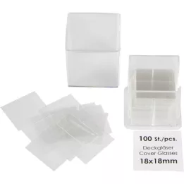 Okulary okładkowe 18x18 mm, 100 szt
