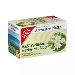 H&S Głóg liście z kwiatami woreczek filtracyjny, 20X1,6 g