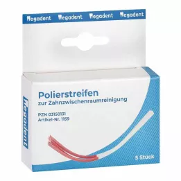 POLIERSTREIFEN do czyszczenia przestrzeni międzyzębowych 5 szt