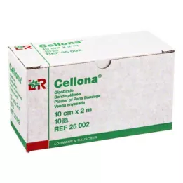 CELLONA Plastry gipsowe 10 cmx2 m, 2X5 szt