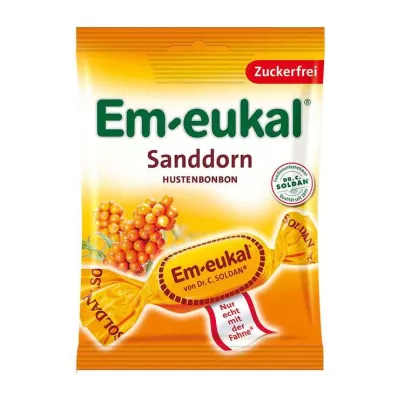 EM-EUKAL Cukierki z rokitnika bez cukru, 75 g