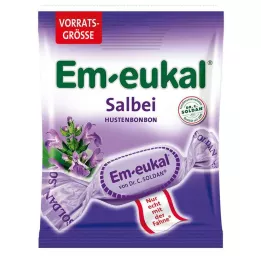 EM-EUKAL Cukierki szałwiowe z cukrem, 150 g