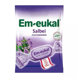 EM-EUKAL Cukierki szałwiowe z cukrem, 75 g
