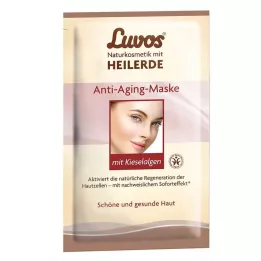 LUVOS Kosmetyki naturalne z maską przeciwstarzeniową z glinką leczniczą, 2X7,5 ml