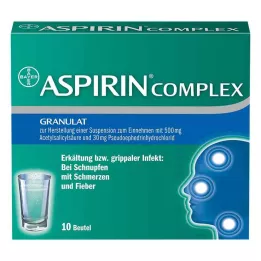 ASPIRIN COMPLEX Btl.m.Gran.z.Herst.e.Susp.z.Einn., 10 szt