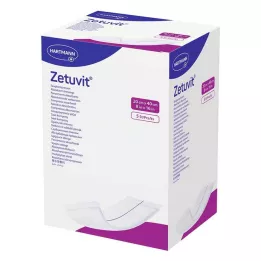 ZETUVIT Kompresy chłonne jałowe 20x40 cm, 5 szt