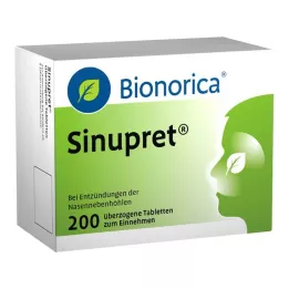 SINUPRET tabletki powlekane 200 szt