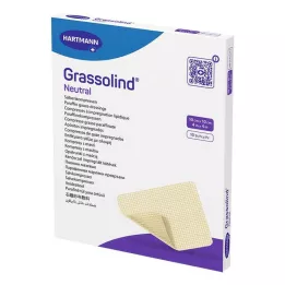 GRASSOLIND Maść ściska 10x10 cm sterylne, 10 szt