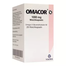 OMACOR 1000 mg kapsułki miękkie, 28 szt