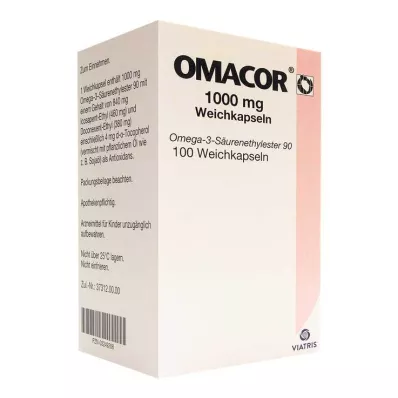 OMACOR 1000 mg kapsułki miękkie, 100 szt OMACOR 1000 mg kapsułki miękkie, 100 szt