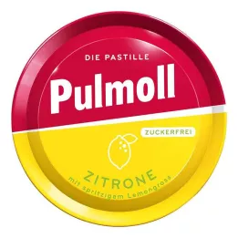 PULMOLL Cukierki cytrynowe bez cukru 50 g