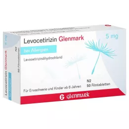 Levocetirin Glenmark 5mg, 50 szt
