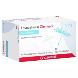 Levocetirin Glenmark 5mg, 100 szt
