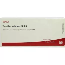 TONSILLAE palatinae GL D 6 ampułek, 10X1 ml