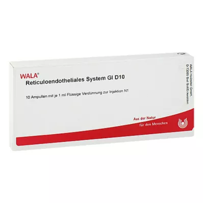 RETICULOENDOTHELIALES System GL D 10 ampułek, 10X1 ml RETICULOENDOTHELIALES System GL D 10 ampułek, 10X1 ml