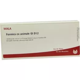 FORMICA EX Zwierzę GL D 12 ampuli, 10x1 ml
