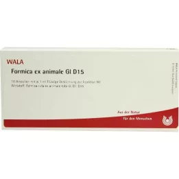 FORMICA EX zwierzęce GL D 15 ampułek, 10X1 ml