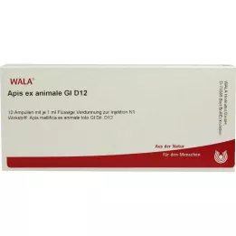 APIS EX zwierzęce GL D 12 ampułek, 10X1 ml