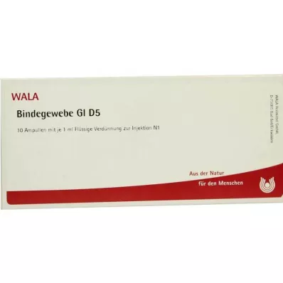 BINDEGEWEBE GL D 5 ampułek, 10X1 ml