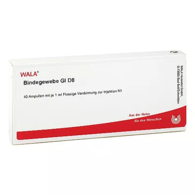 BINDEGEWEBE GL D 8 ampułek, 10X1 ml