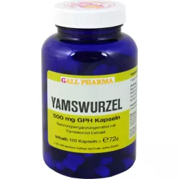 YAMSWURZEL 500 mg GPH kapsułki, 120 szt