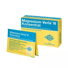 MAGNESIUM VERLA N koncentrat proszek do stosowania doustnego, 20 szt