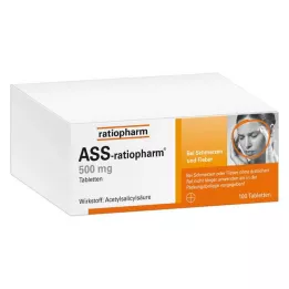 ASS-ratiopharm 500 mg tabletki, 100 szt