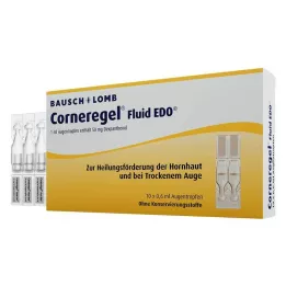 CORNEREGEL Płyn EDO Krople do oczu, 10X0,6 ml