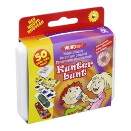 KINDERPFLASTER Kolorowe, 50 sztuk