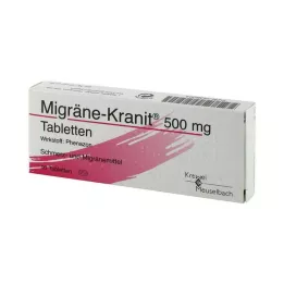 MIGRÄNE KRANIT Tabletki 500 mg, 10 szt