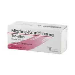 MIGRÄNE KRANIT Tabletki 500 mg, 50 szt