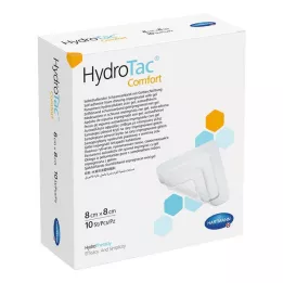 HYDROTAC Comfort Foam Association 8x8 cm sterylny, 10 szt
