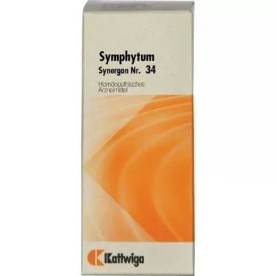 SYNERGON KOMPLEX 34 Symphytum Drops, 20 ml SYNERGON KOMPLEX 34 Symphytum Drops, 20 ml