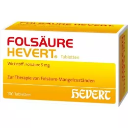 FOLSÄURE HEVERT tabletki, 100 szt