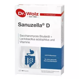 SANUZELLA D Kapsułki celulozowe, 60 szt