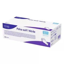 PEHA-SOFT rękawice nitrylowe bezpudrowe S, 100 szt