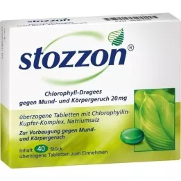 STOZZON tabletki pokryte chlorofilem, 40 szt