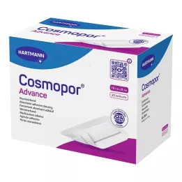 COSMOPOR Opatrunek na rany 8x10 cm, 25 szt