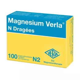 MAGNESIUM VERLA N Drażetki, 100 szt