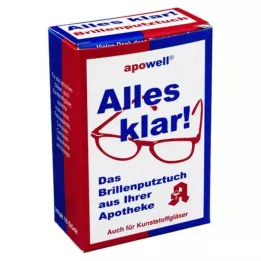 BRILLENPUTZTÜCHER Wszystkie Klar, 10 St