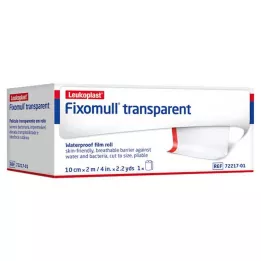 FIXOMULL transparentny 10 cmx2 m, 1 szt