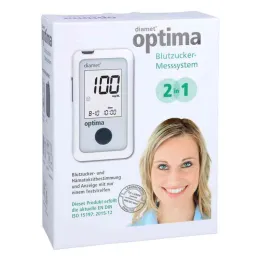 System do pomiaru poziomu glukozy we krwi Diamet optima 2w1 (1 szt.)