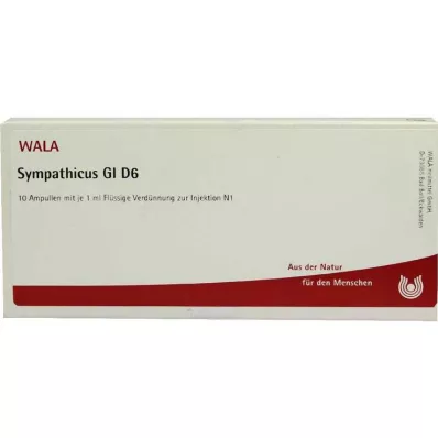 SYMPATHICUS GL D 6 ampułek, 10X1 ml