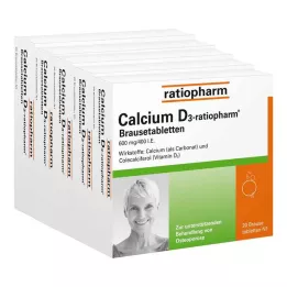 CALCIUM D3-ratiopharm tabletki musujące, 100 szt