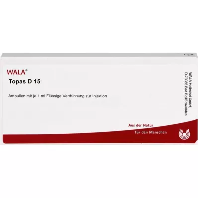 TOPAS D 15 ampułek, 10X1 ml